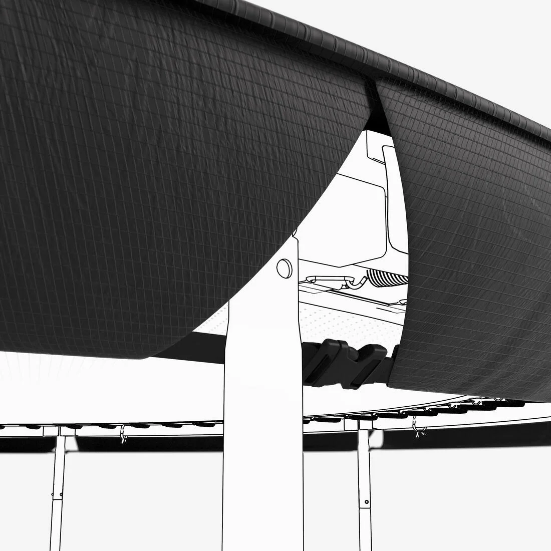 Bâche de protection pour trampoline 360 - Image 4