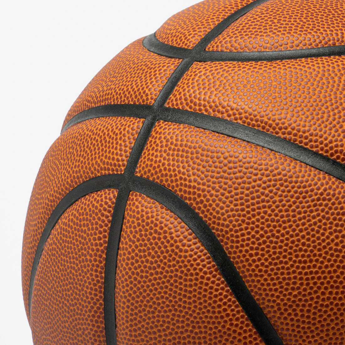 Ballon de basketball taille 6 - CONTROL CLUB BT100 marron - Image 5