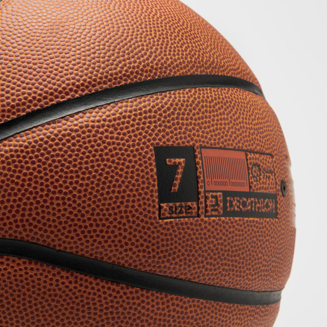 Ballon de basketball taille 7 - CONTROL CLUB BT100 marron - Image 13