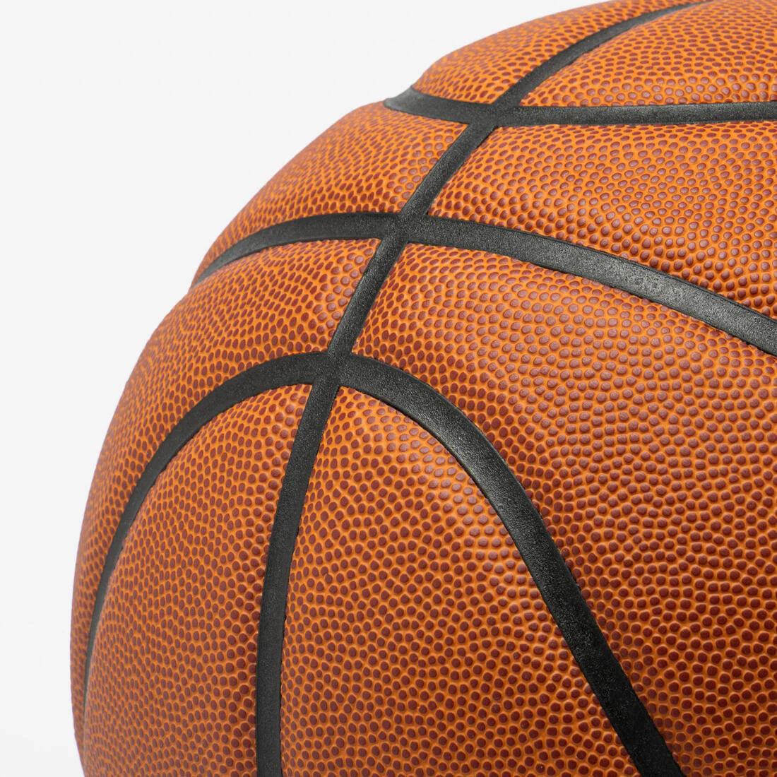 Ballon de basketball taille 7 - CONTROL CLUB BT100 marron - Image 4