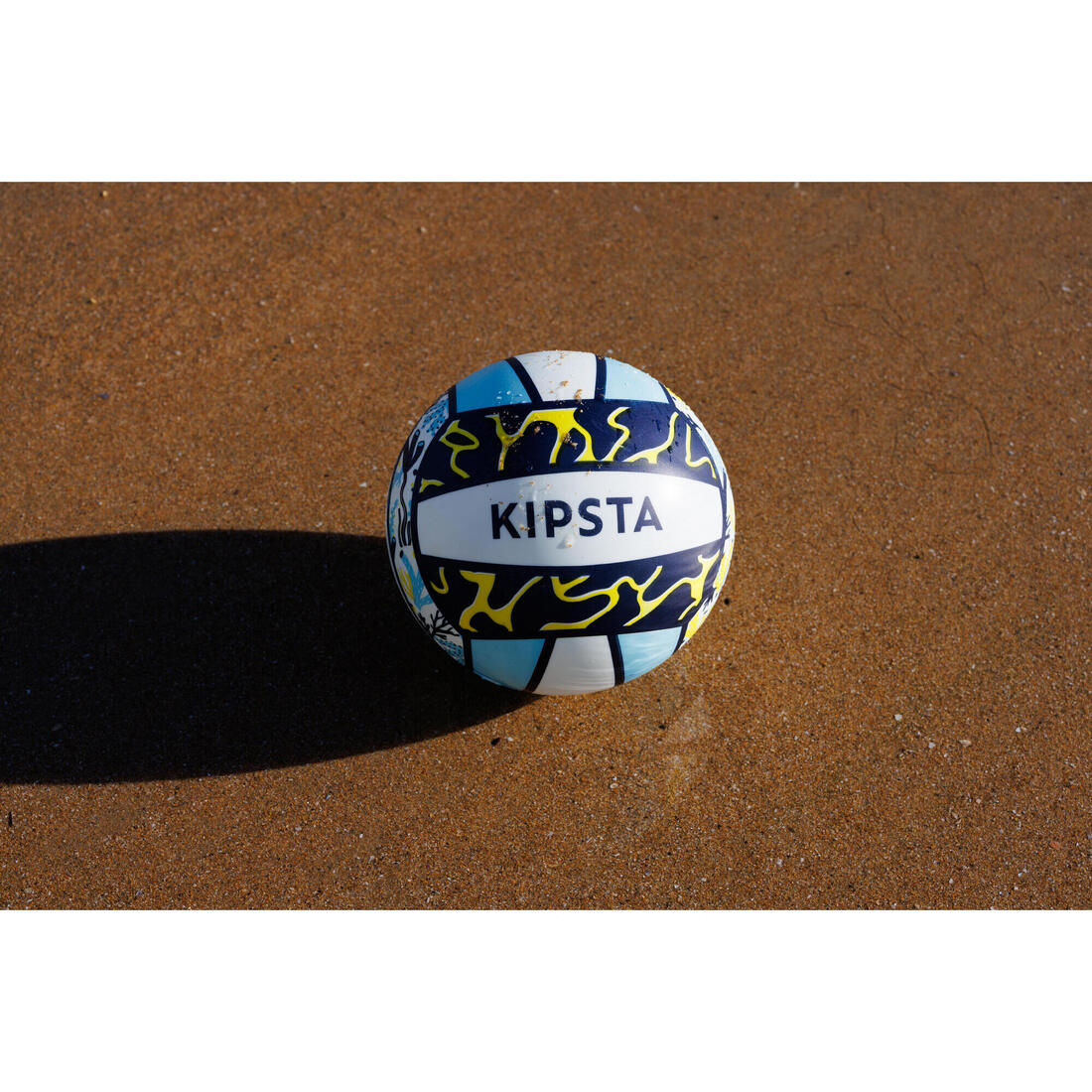 Ballon de plage taille 3 - BV100 Fun bleu jaune - Image 5