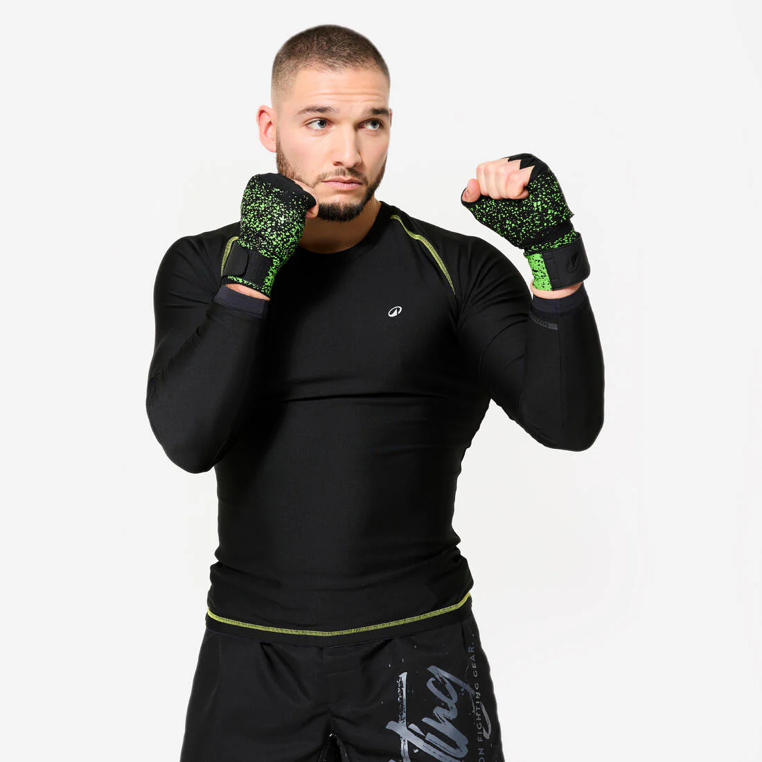 Bandes de boxe 4,5m, verte et noir - Image 4