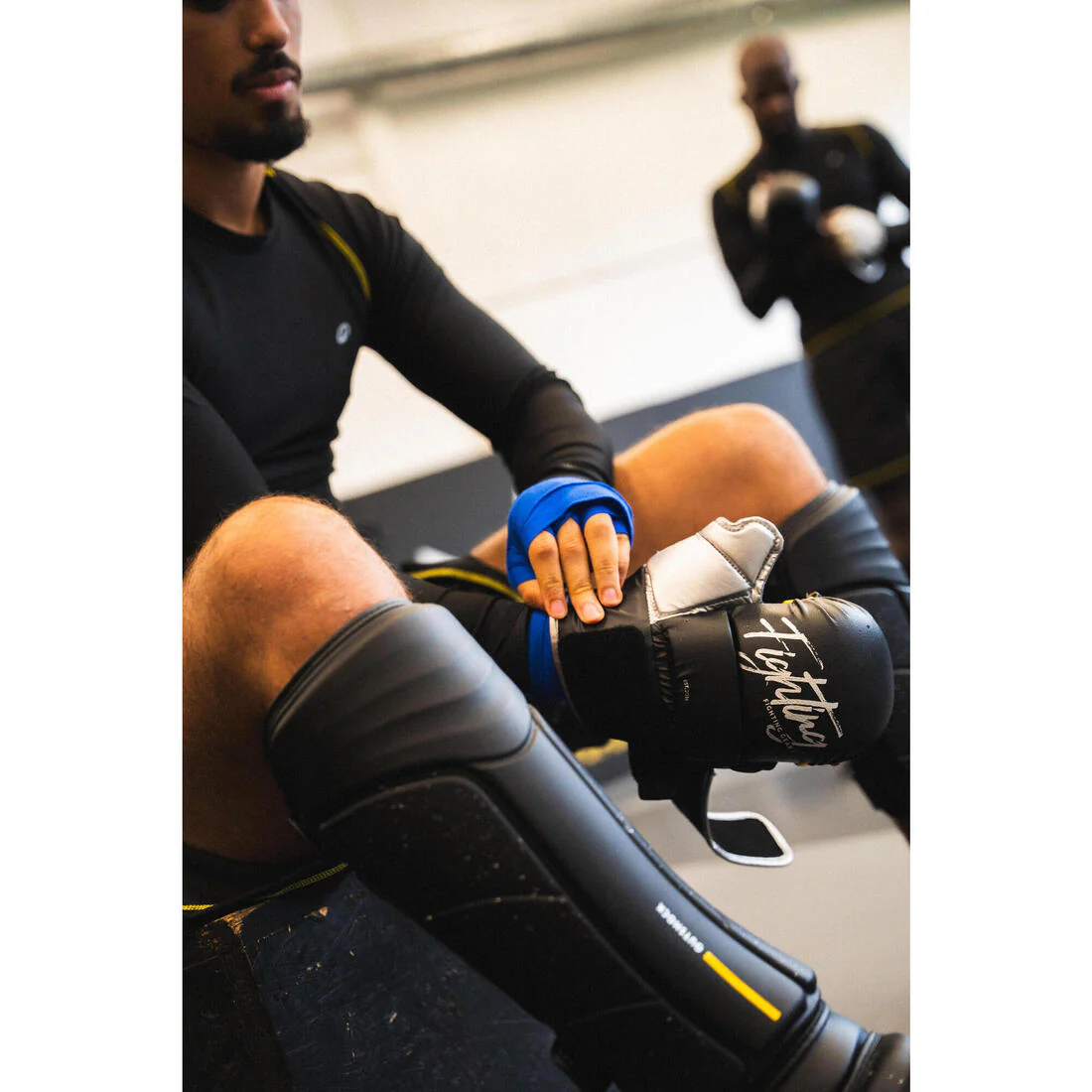 Bandes de boxe 4 m noires - Image 11