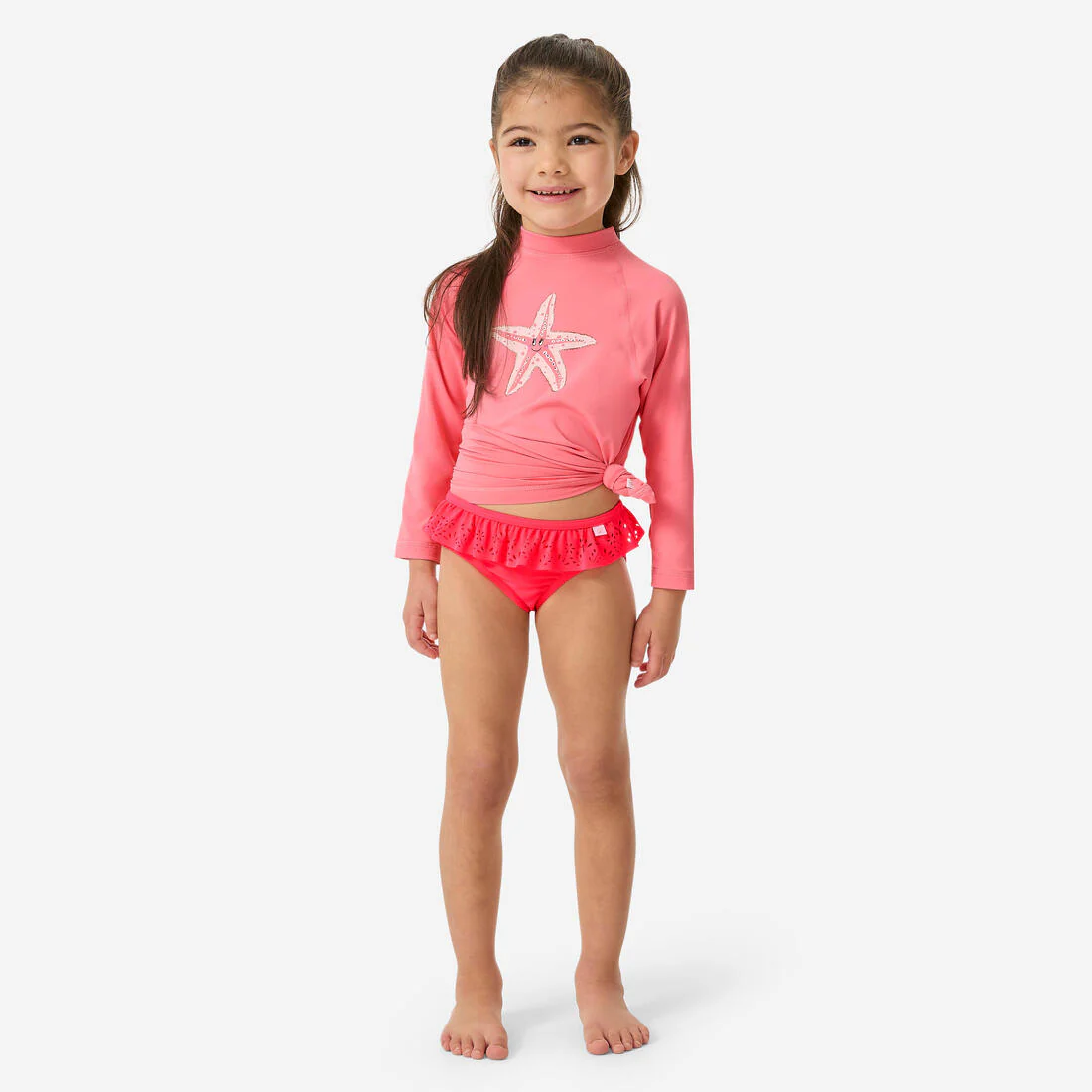 Bas de maillot de bain  bébé corail - Image 7