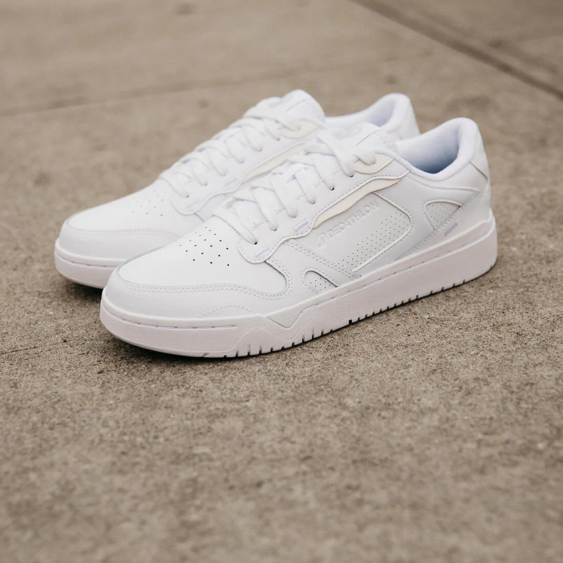 Baskets en cuir CJ80 homme blanche - Image 11