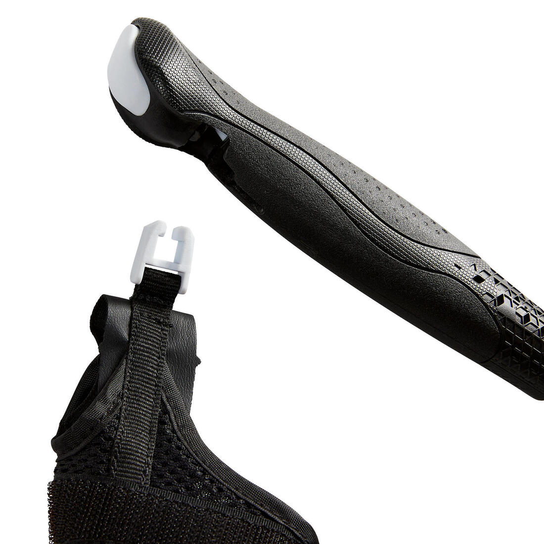 BÂTONS DE MARCHE NORDIQUE TÉLÉSCOPIQUE ALUMINIUM NW P120 NOIR / VERT DE GRIS - Image 6