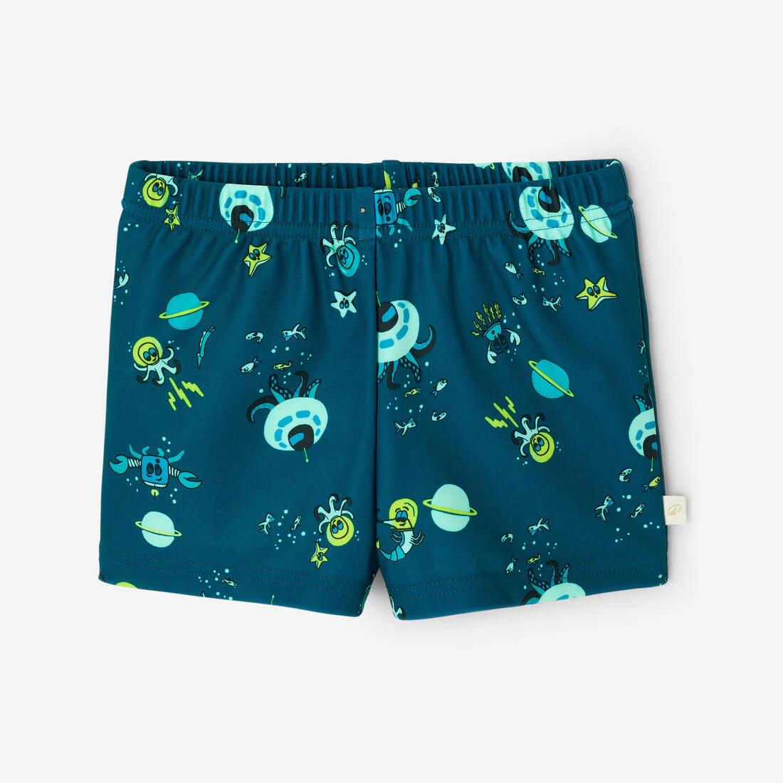 Boxer-couche de bain lavable bleu imprimé - Image 4