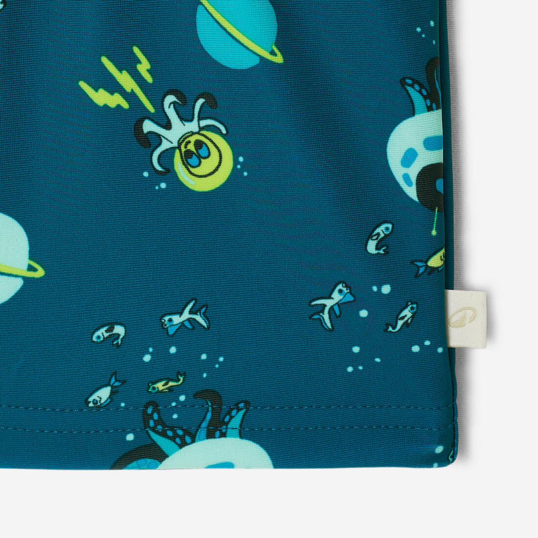 Boxer-couche de bain lavable bleu imprimé - Image 8