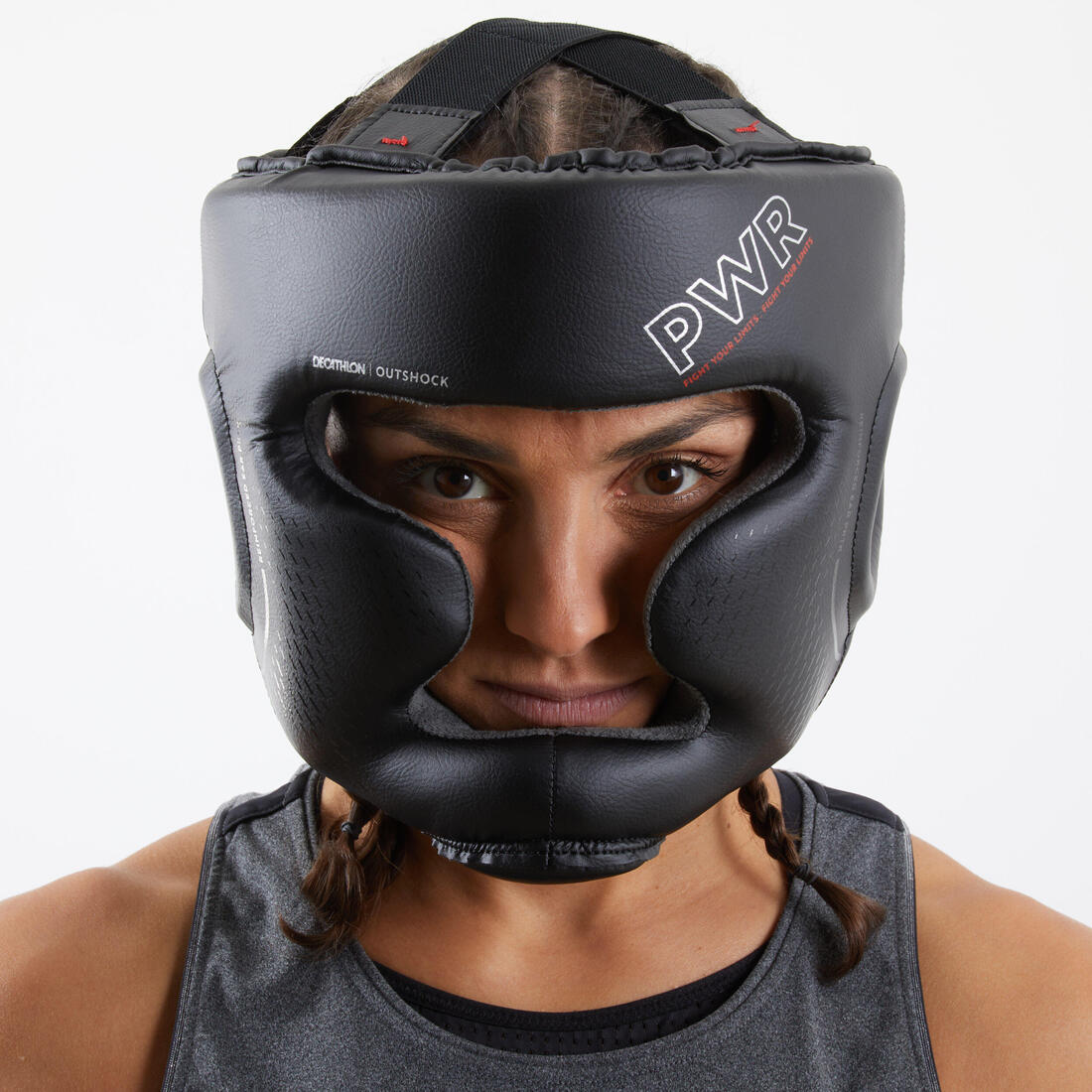 Casque de boxe adulte intégral, noir et - Image 4