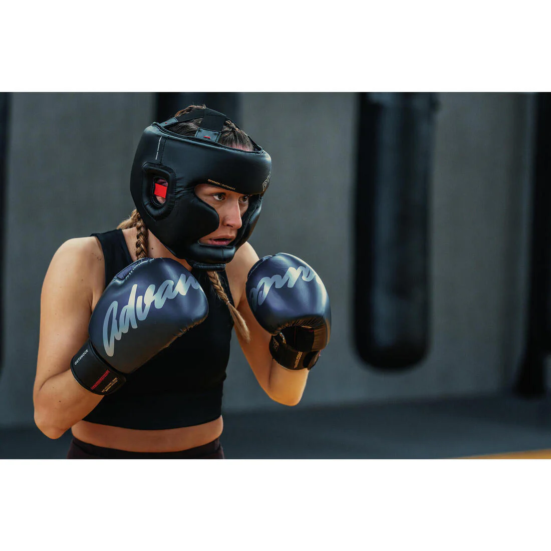 Casque de boxe adulte intégral, noir et - Image 6