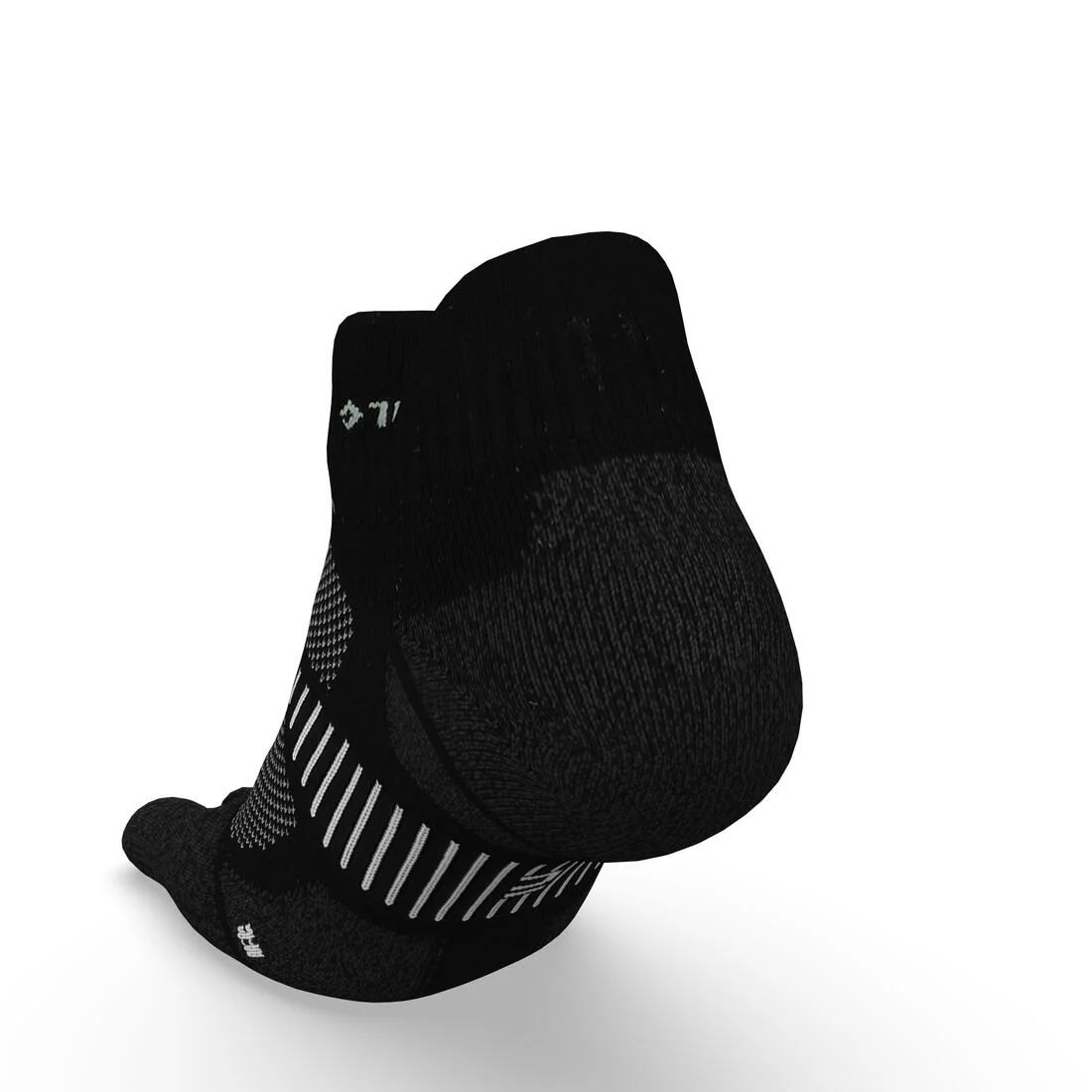 Chaussettes de running KIPRUN run900 5 orteils fines invisibles noires - Image 5