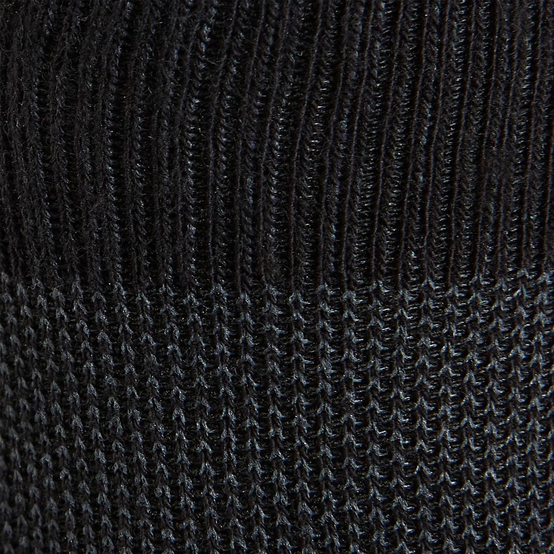 Chaussettes marche enfant WS 100 Mid noir (3 paires) - Image 5