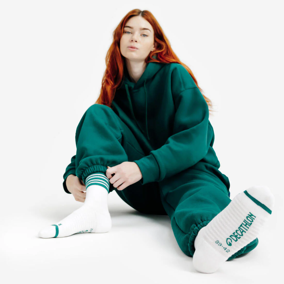 Chaussettes mi-mollet, vert et, lot de 2 - Image 11