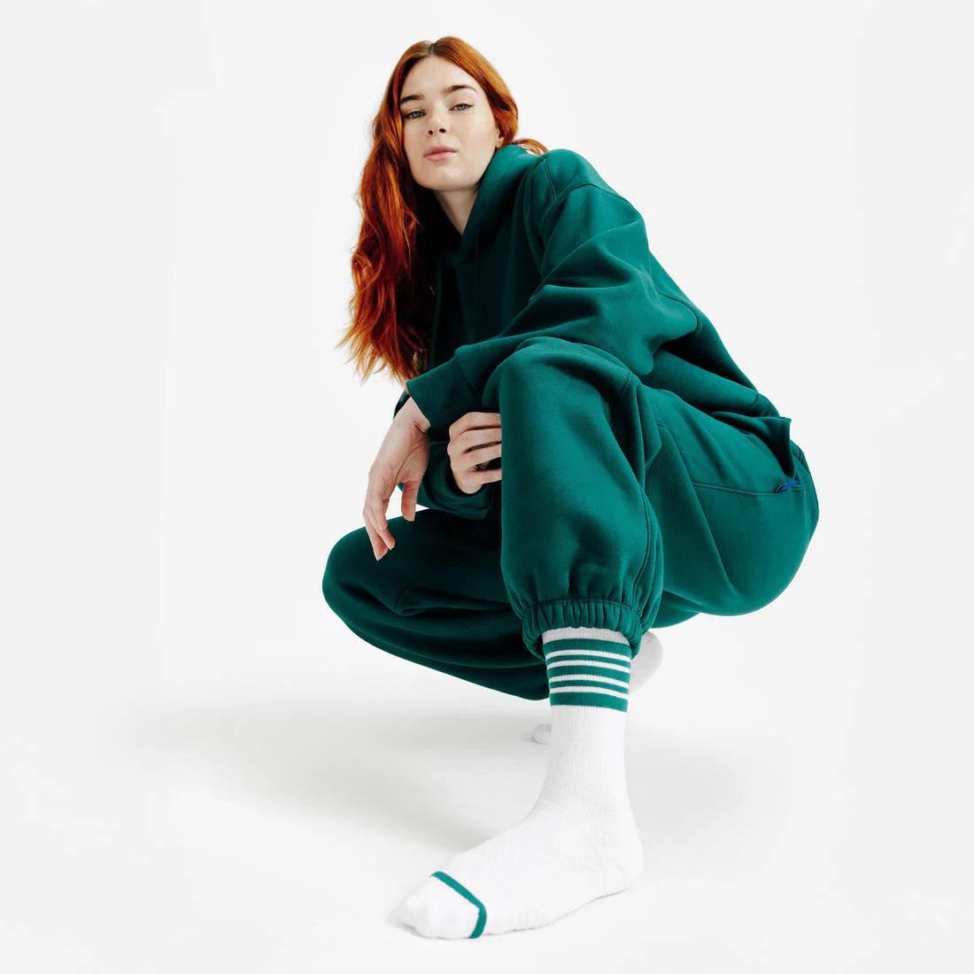 Chaussettes mi-mollet, vert et, lot de 2 - Image 13