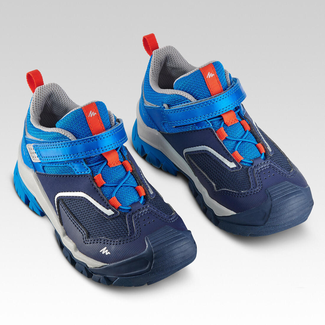 Chaussures basses de randonnée montagne  enfant Crossrock Bleues 24-34 - Image 4