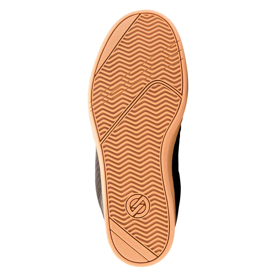 Chaussures basses de skateboard pour enfant CRUSH 500 grise et noire - Image 10