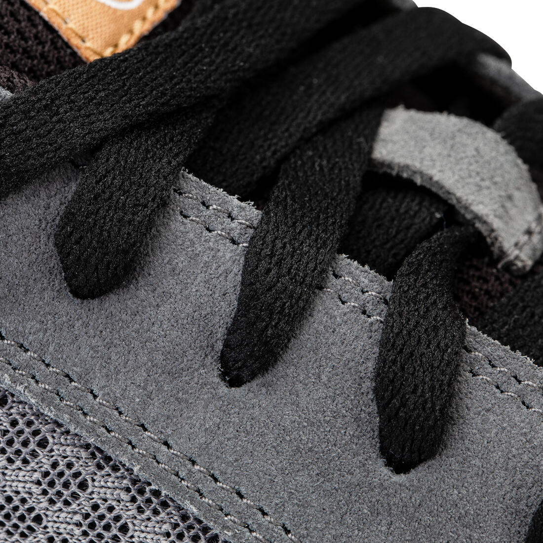 Chaussures basses de skateboard pour enfant CRUSH 500 grise et noire - Image 16