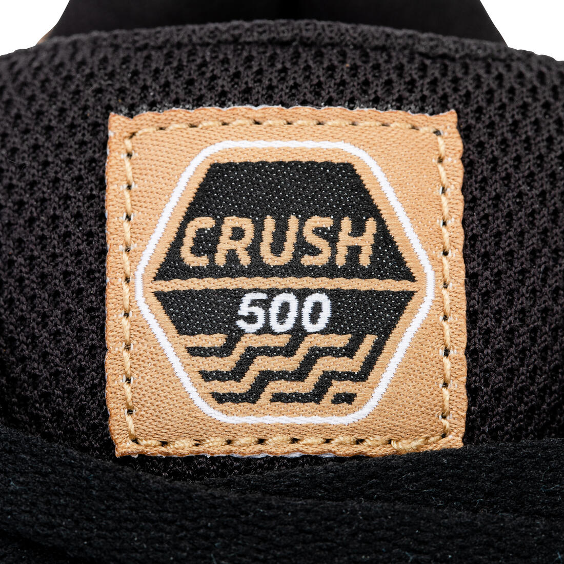 Chaussures basses de skateboard pour enfant CRUSH 500 grise et noire - Image 19