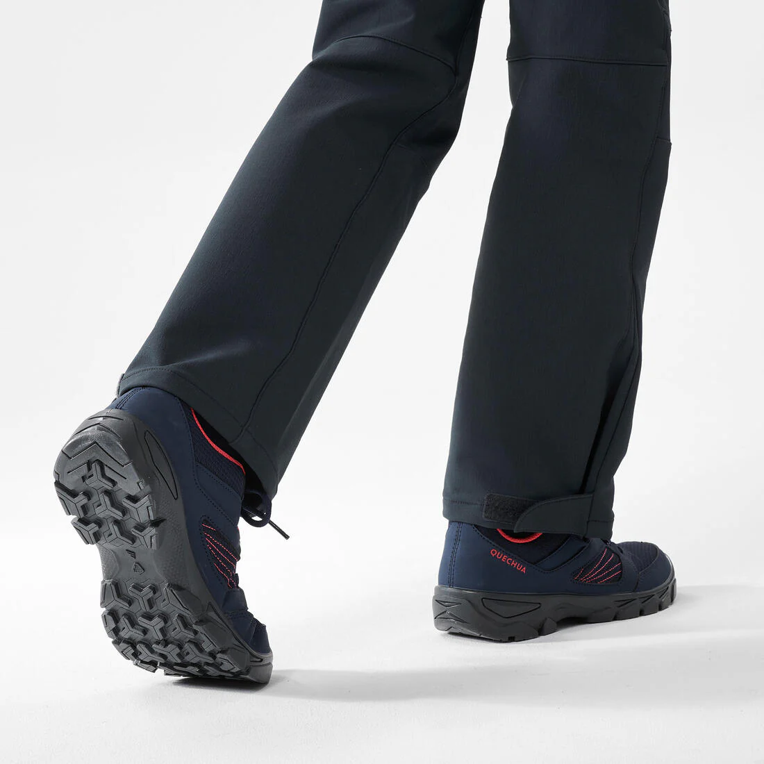 Chaussures de randonnée à lacets 35 au 38 enfant, NH100 bleu - Image 6