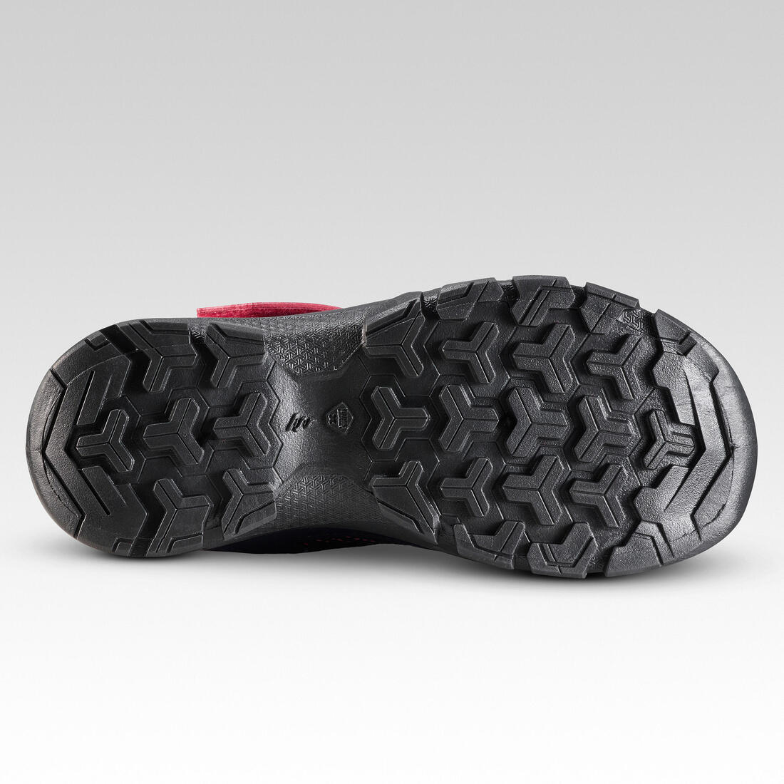 Chaussures de randonnée à scratch 24 au 34 enfant, NH100 rose - Image 4