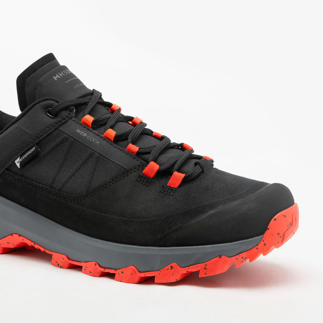 Chaussures de randonnée montagne imperméables, homme MH500 bleues - Image 11