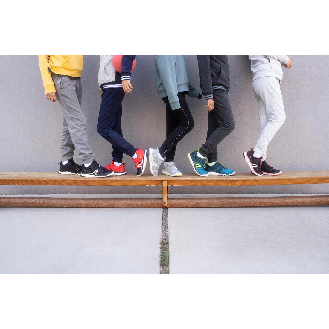 Chaussures enfant à scratch légères et respirantes PW 540 JR - Image 19