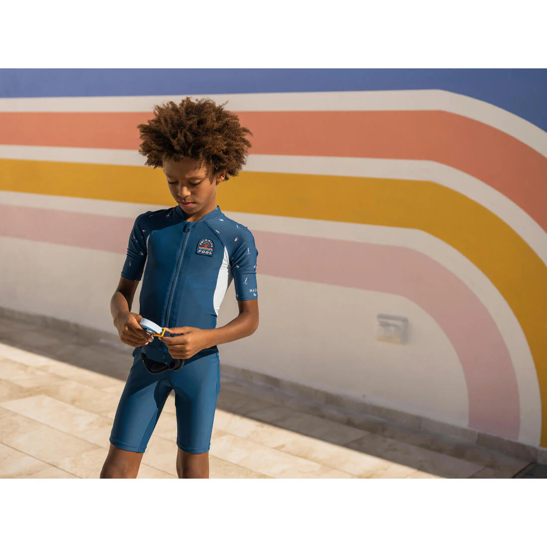 Combinaison garçon - shorty 100 manches courtes - Image 9