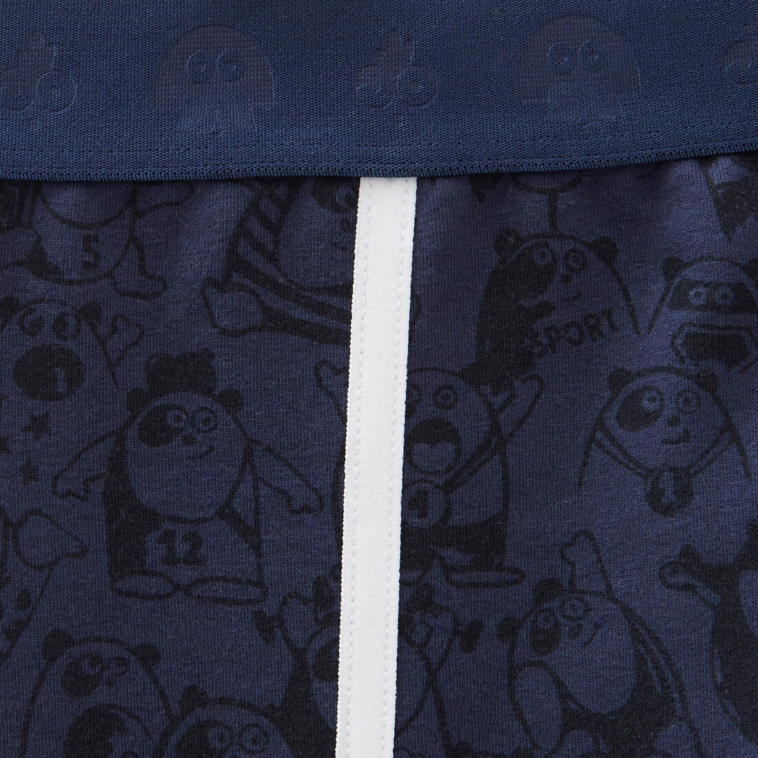 Legging chaud enfant - 120 Bleu avec motifs - Image 4