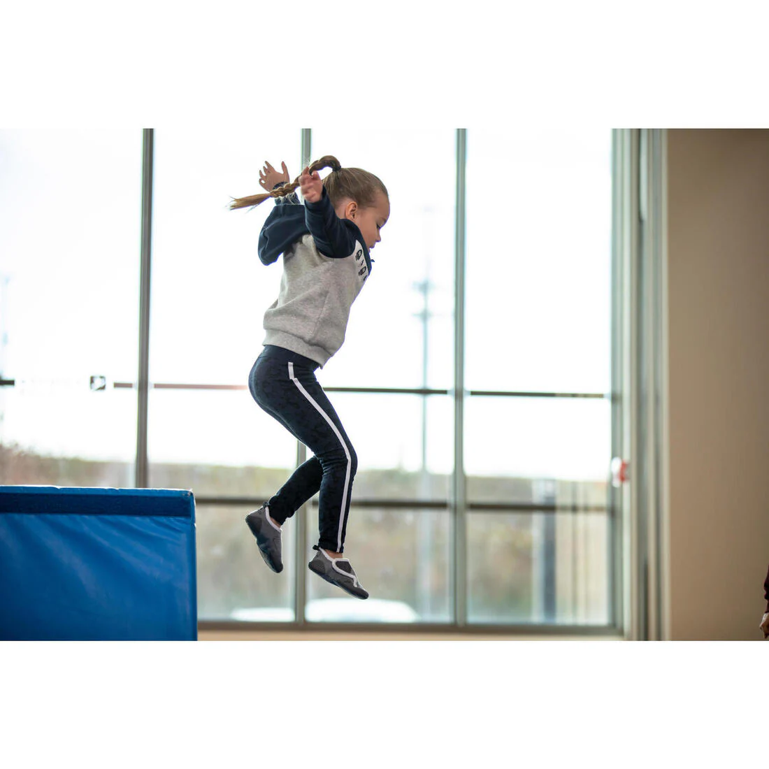 Legging chaud enfant - 120 Bleu avec motifs - Image 6