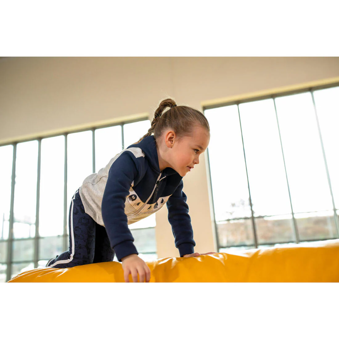 Legging chaud enfant - 120 Bleu avec motifs - Image 8