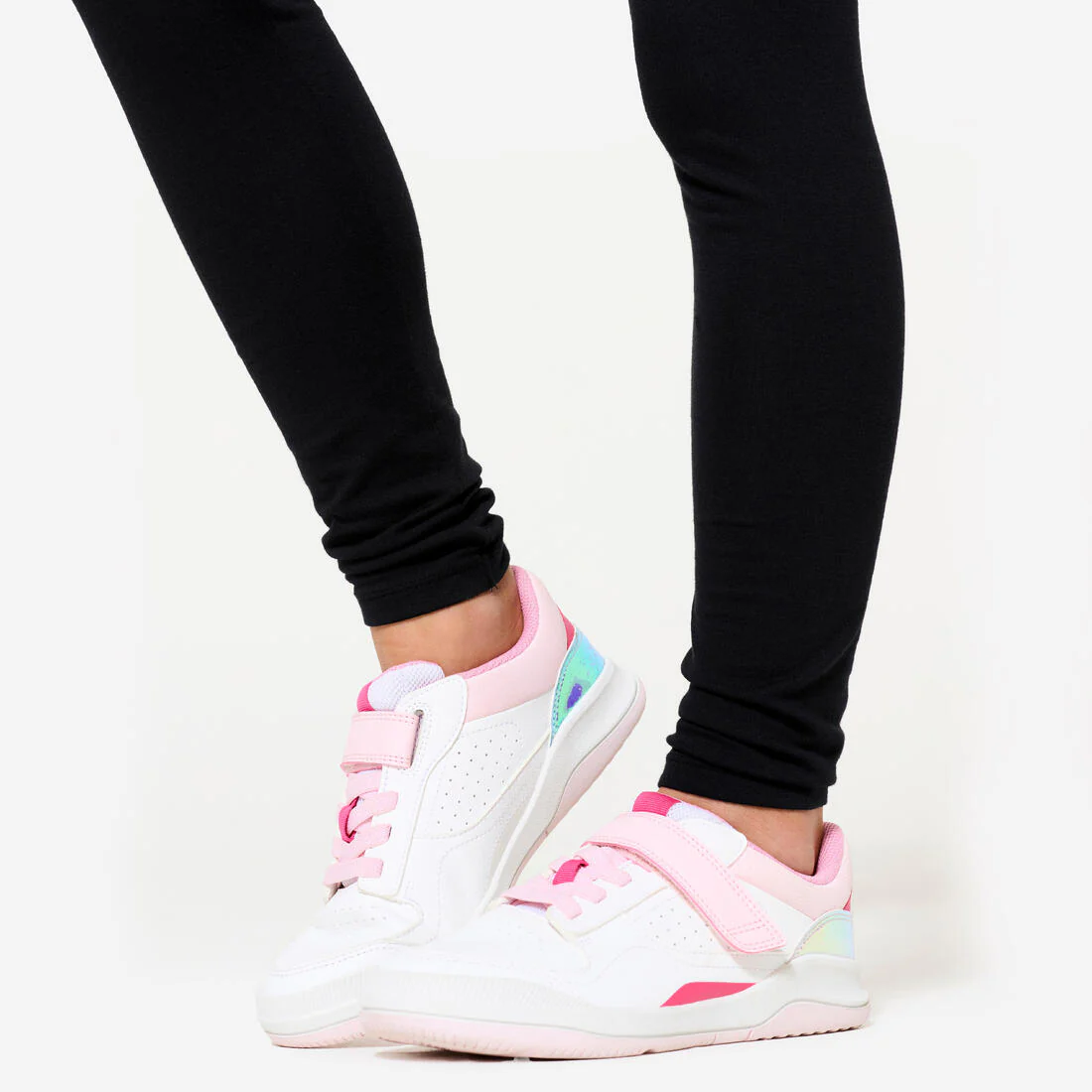 Legging fille coton - Basique noir - Image 3