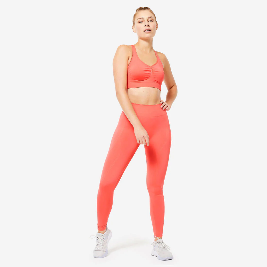 Legging de sport seamless taille haute scrunch femme - Image 4