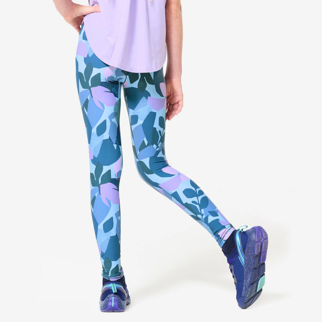 Legging Ultra Léger pour Fille - Bleu Foncé - Image 4