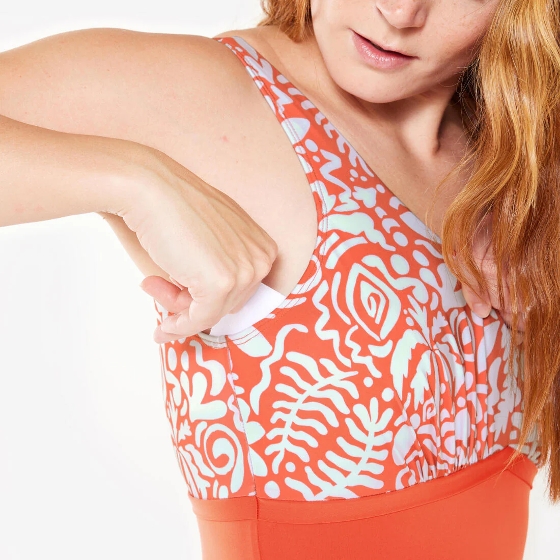 Maillot de bain 1 pièce aquafitness Femme - Rosy - Image 20