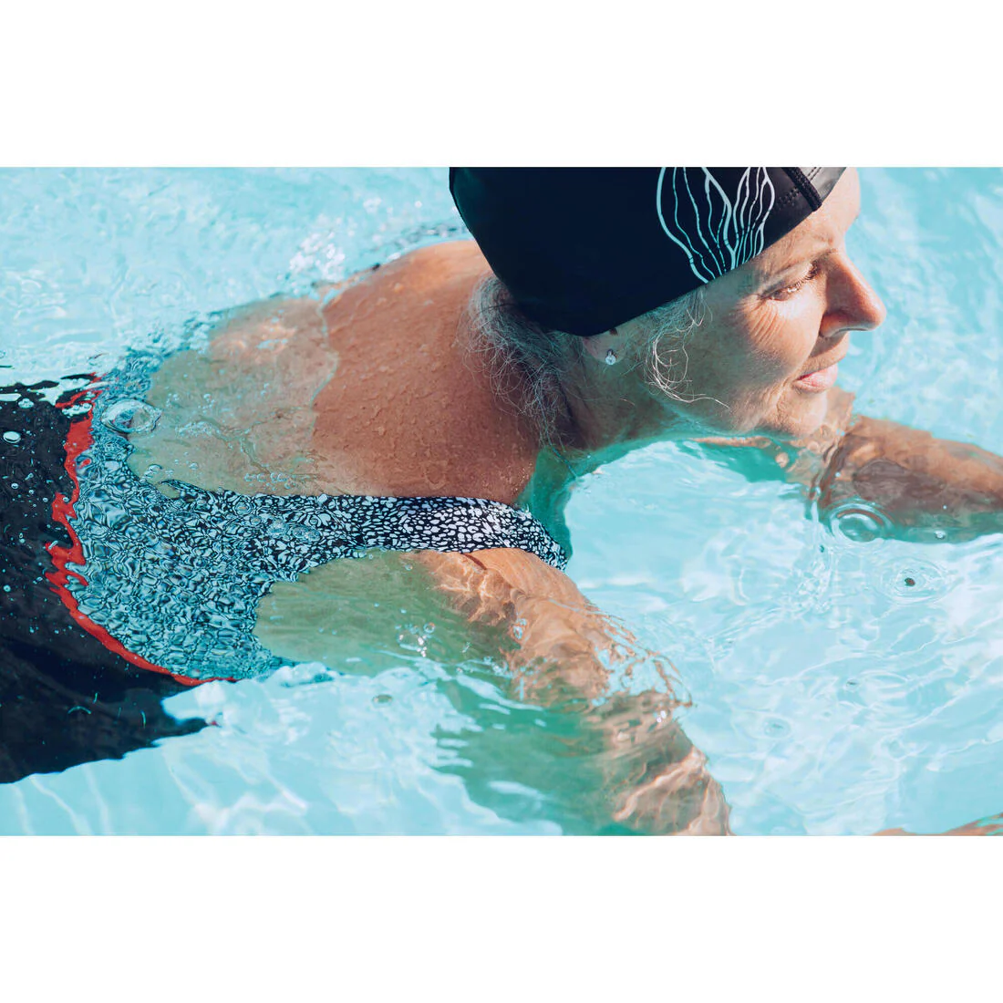 Maillot de bain 1 pièce aquafitness Femme - Rosy - Image 29