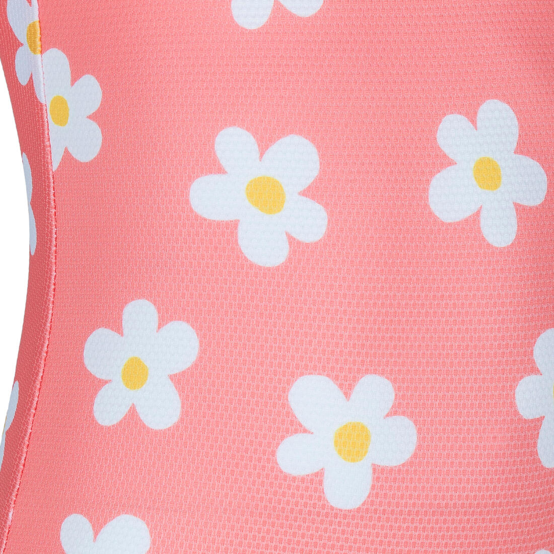 Maillot de bain 1 pièce bébé fille texture gaufré Corail imprimé Fleurs - Image 10