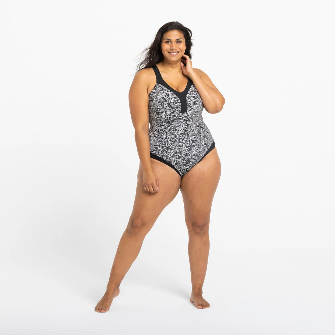 Maillot de Bain 1 Pièce Femme Clara Zeb Noir - Image 7