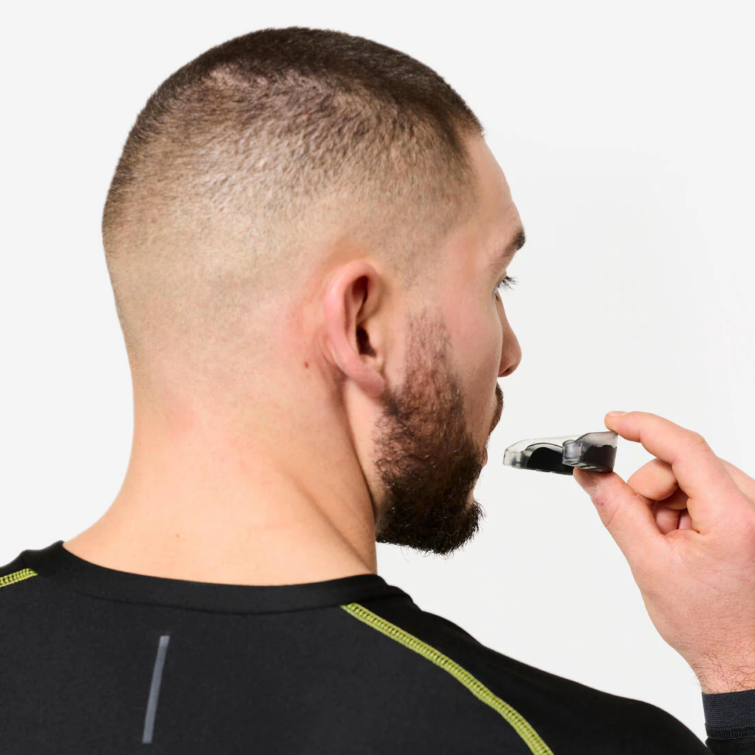 Protège-dents de boxe et arts martiaux adulte bi-matière - Image 4