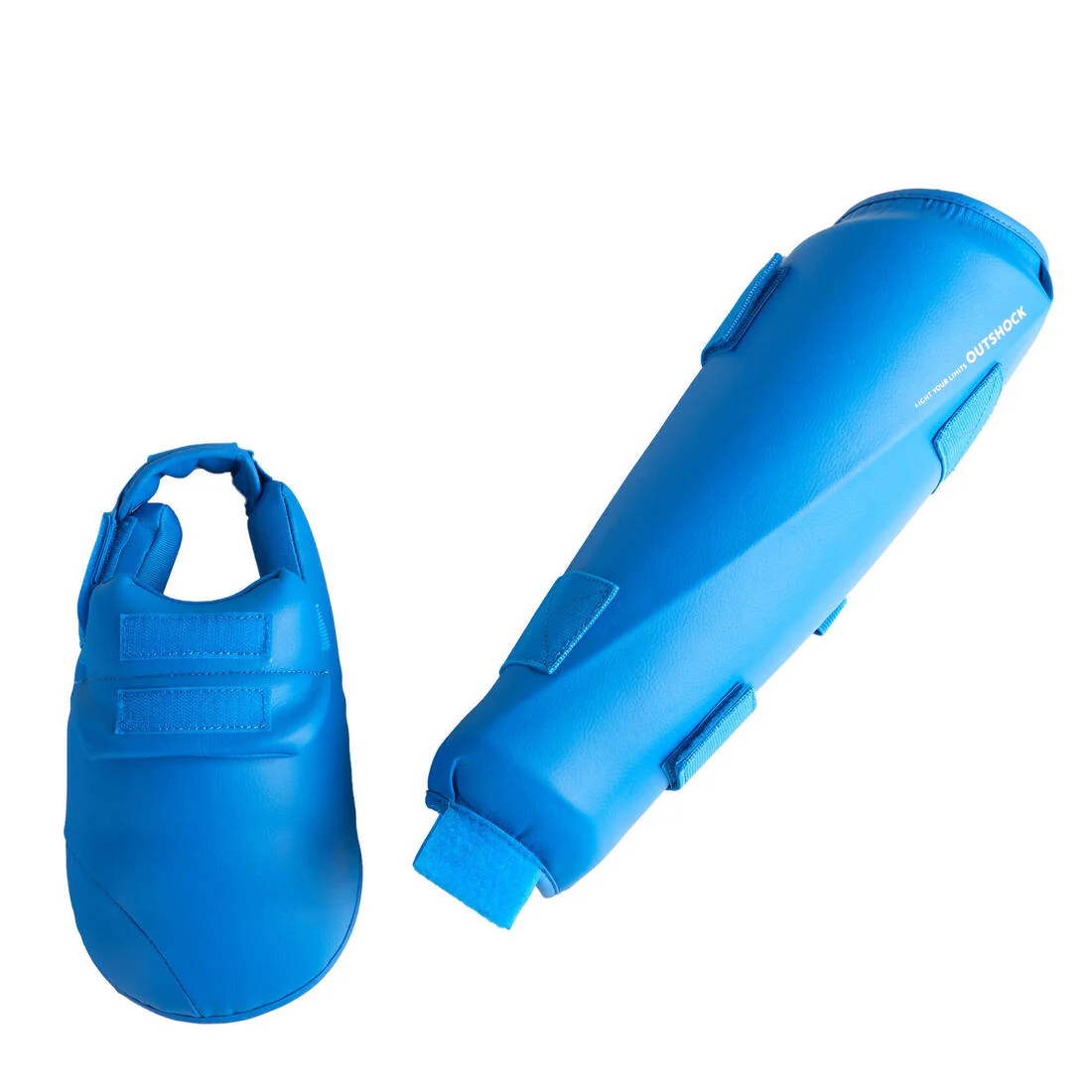 PROTÈGE-TIBIA PIED KARATÉ 900 BLEU - Image 5