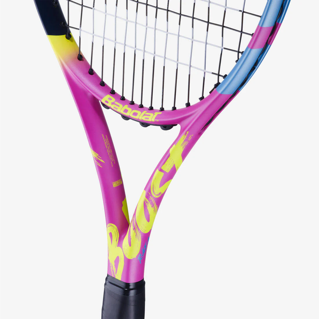Raquette de tennis adulte - Babolat Boost Rafa rose jaune - Image 4
