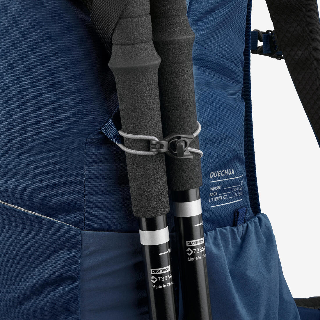 Sac à dos de randonnée ventilé 25L, MH500 khaki - Image 33