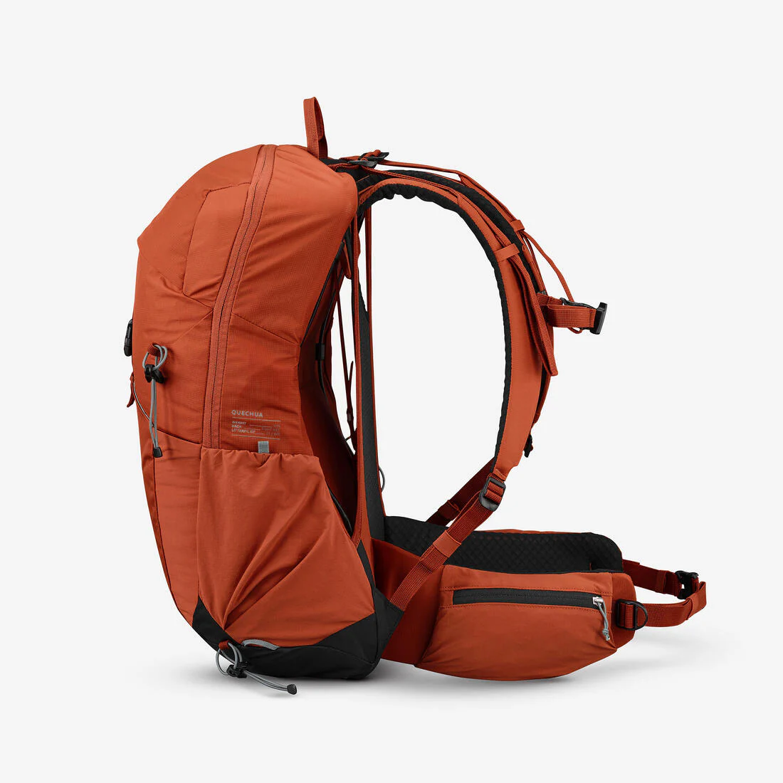 Sac à dos de randonnée ventilé 25L, MH500 khaki - Image 41