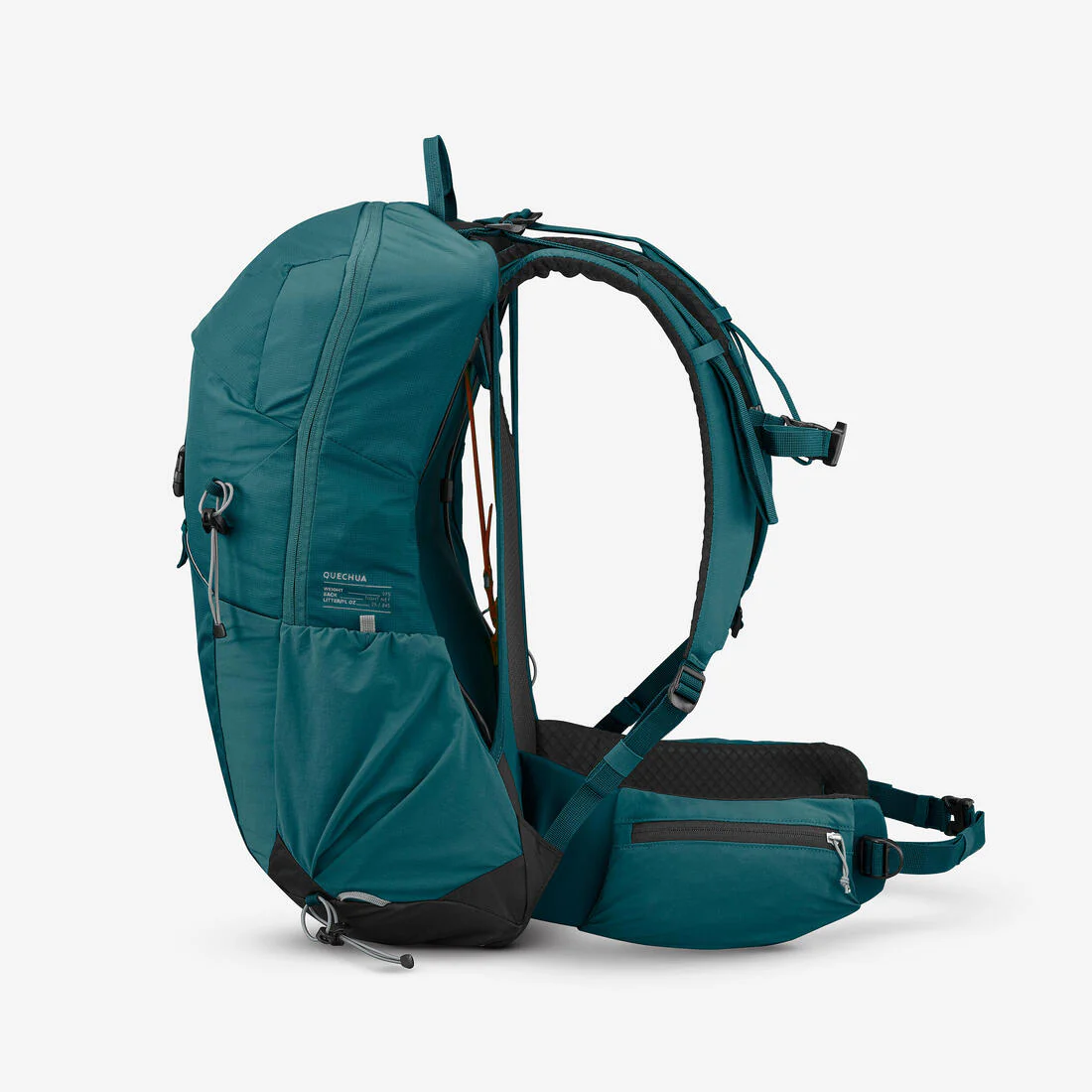 Sac à dos de randonnée ventilé 25L, MH500 khaki - Image 42