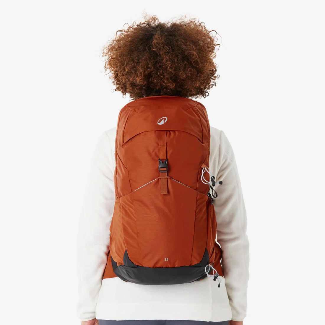 Sac à dos de randonnée ventilé 25L, MH500 khaki - Image 50