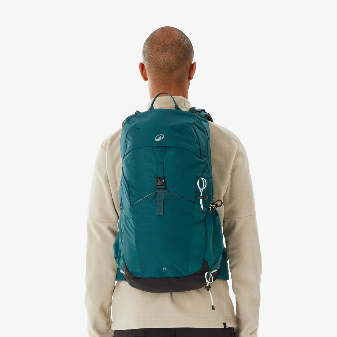 Sac à dos de randonnée ventilé 25L, MH500 khaki - Image 51