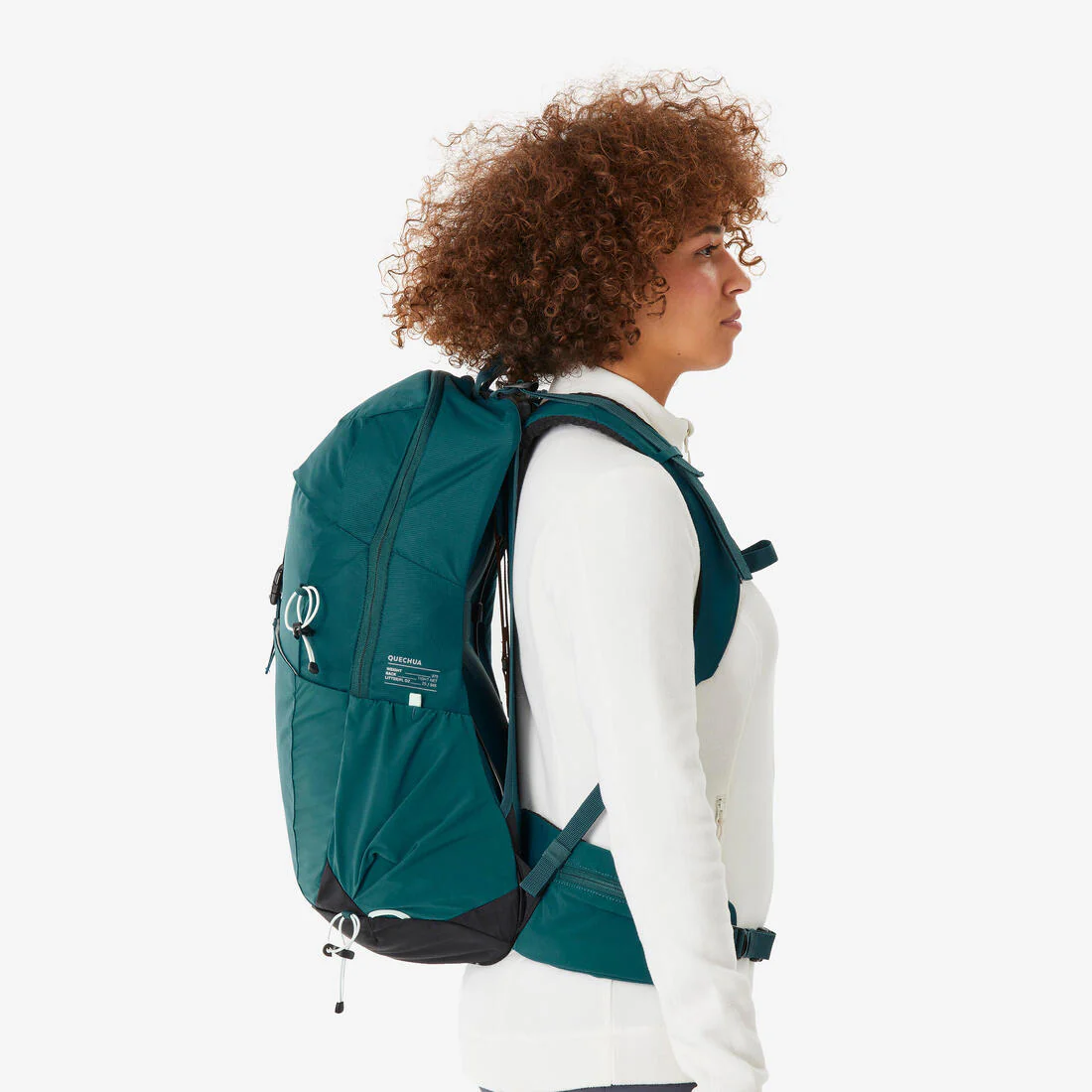 Sac à dos de randonnée ventilé 25L, MH500 khaki - Image 55