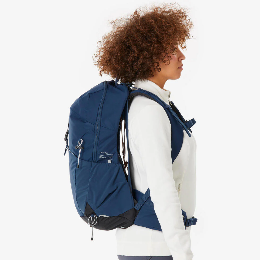 Sac à dos de randonnée ventilé 25L, MH500 khaki - Image 56