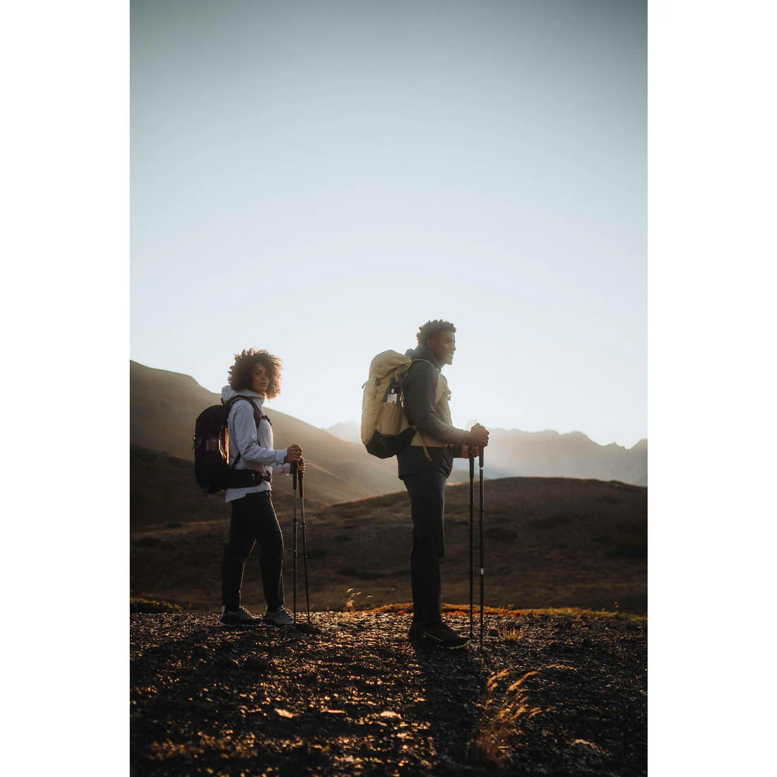 Sac à dos de randonnée ventilé 25L, MH500 khaki - Image 60