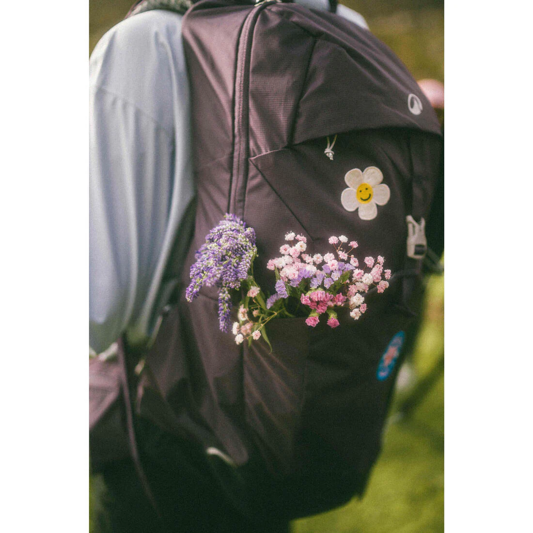 Sac à dos de randonnée ventilé 25L, MH500 khaki - Image 69
