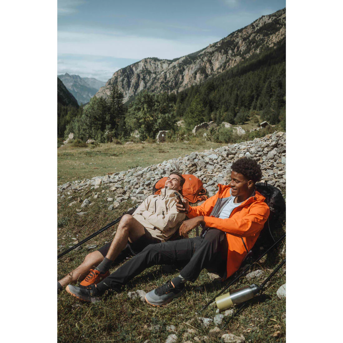 Sac à dos de randonnée ventilé 25L, MH500 khaki - Image 70